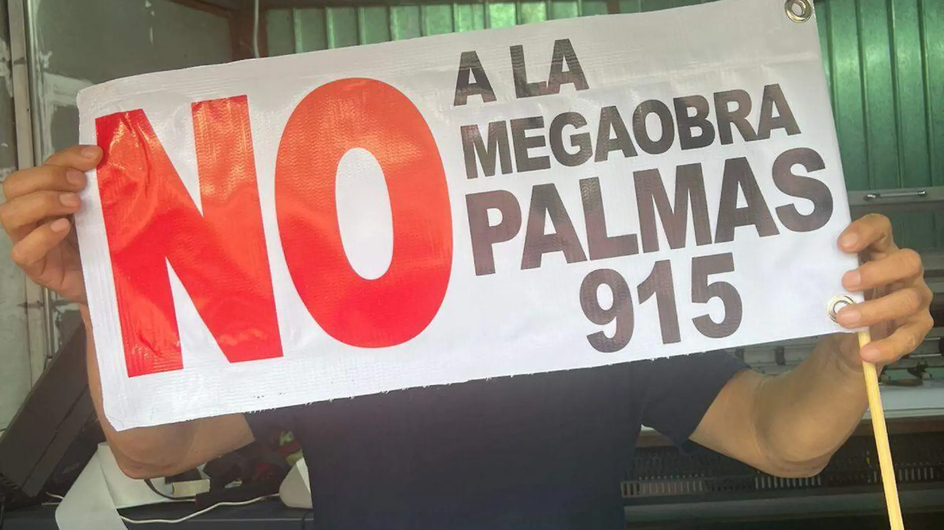 Megaobra en Paseo de Las Palmas